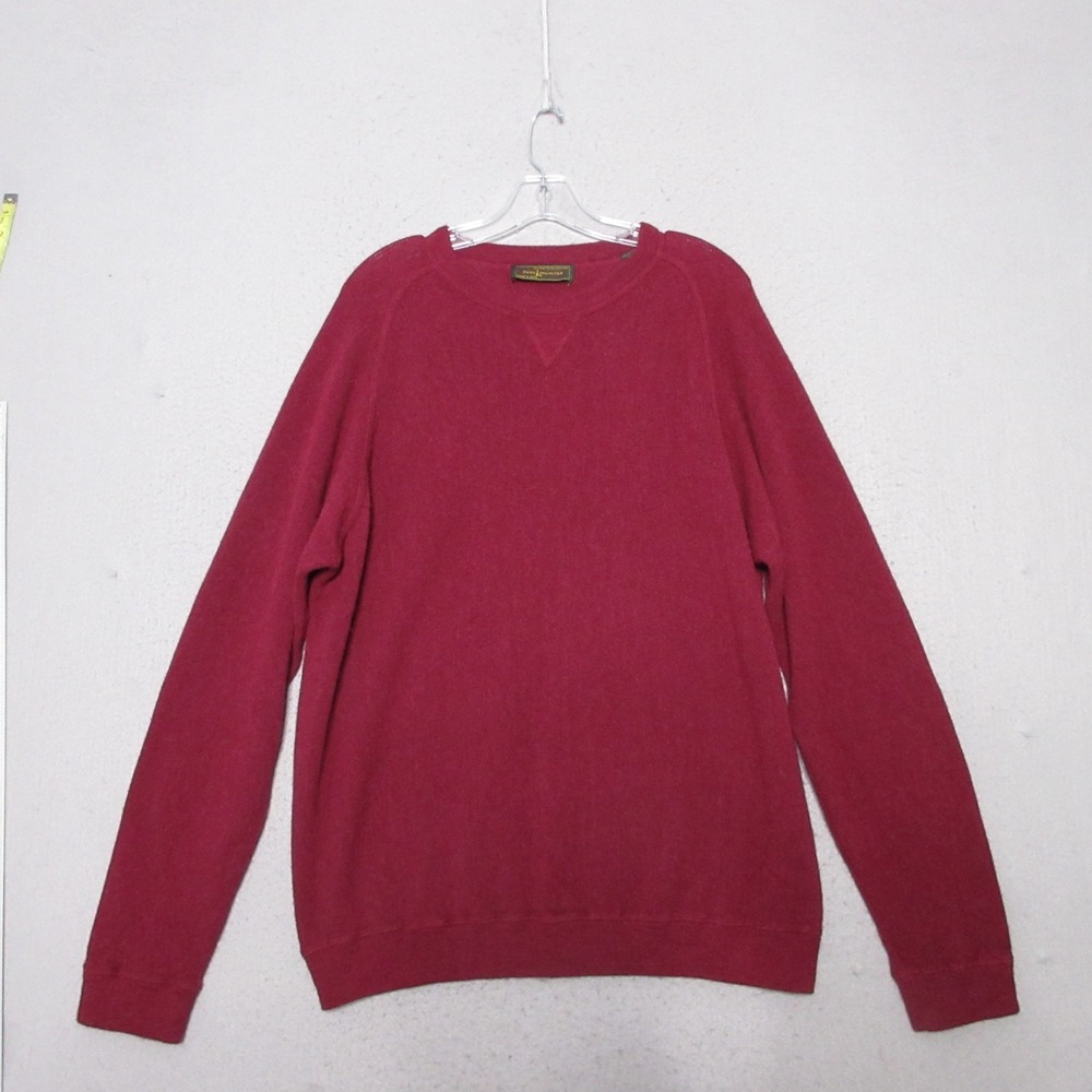 Peru Unlimited Sweater Crewneck Men XL Baby Alpaca Wool Preppy Career Sweatshirt